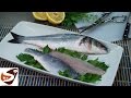 Come pulire il pesce: orata, branzino, salmone, spigola - secondi di pesce (how to clean a fish)