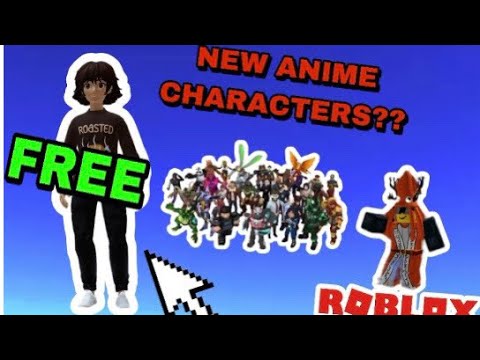 New Anime Arthro Characters Roblox YouTube Hqdefault 