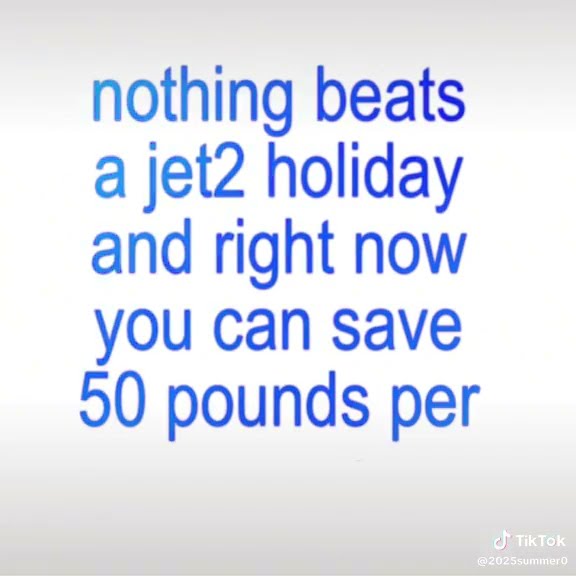 Download lagu NOTHING BEATS A JET2 HOLIDAY AND RIGHT NOW YOU CAN SAVE 50 POUND PER PERSON THATS 200 POUNDS OF FOR