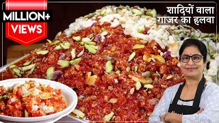 शादियों वाला गाजर का हलवा बनाये घर पर हलवाई की खास ट्रिक से | Halwai Style Gajar Ka Halwa Recipe