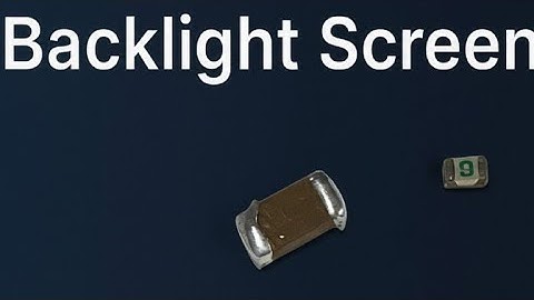 Laptop Backlight Screen Repair | Capacitor & Fuse Fix