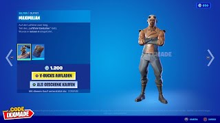 Fortnite Maximilian Skin