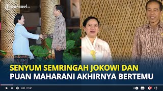 SENYUM Semringah Jokowi dan Puan Maharani Berjabat Tangan saat Jumpa di Gala Dinner KTT WWF by Tribun Sumsel 1,228 views 15 hours ago 1 minute, 54 seconds