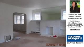 339 Noble Ave, Akron, OH Presented by Cynthia Simpson.