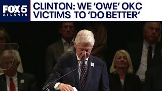 Former President Clinton marks Oklahoma City Bombing | FOX 5 News