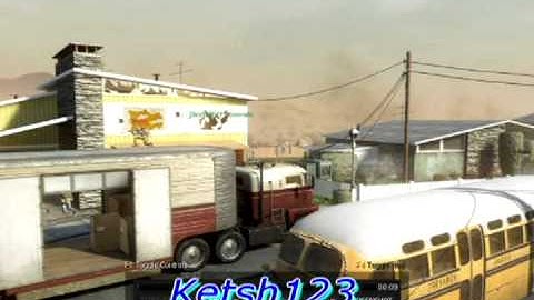 [Black ops] Tomahawk Kills (bouncing walls) (Across map)