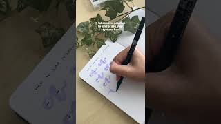 how to do shadow calligraphy ✨ calligraphy brush lettering tutorial