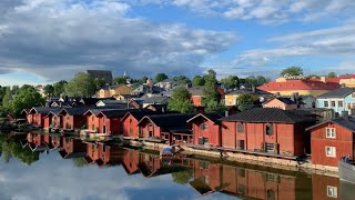 Finland Walks: Porvoo / Borgå. Virtual walk through charming and unique Finnish village.