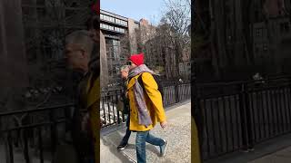 The Most Iconic View in NYC History? 🏙️🏃‍♂️ #Shorts