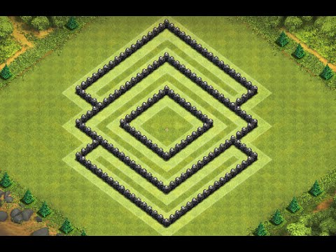 Clash clans dicas cv7 layout defesa cv