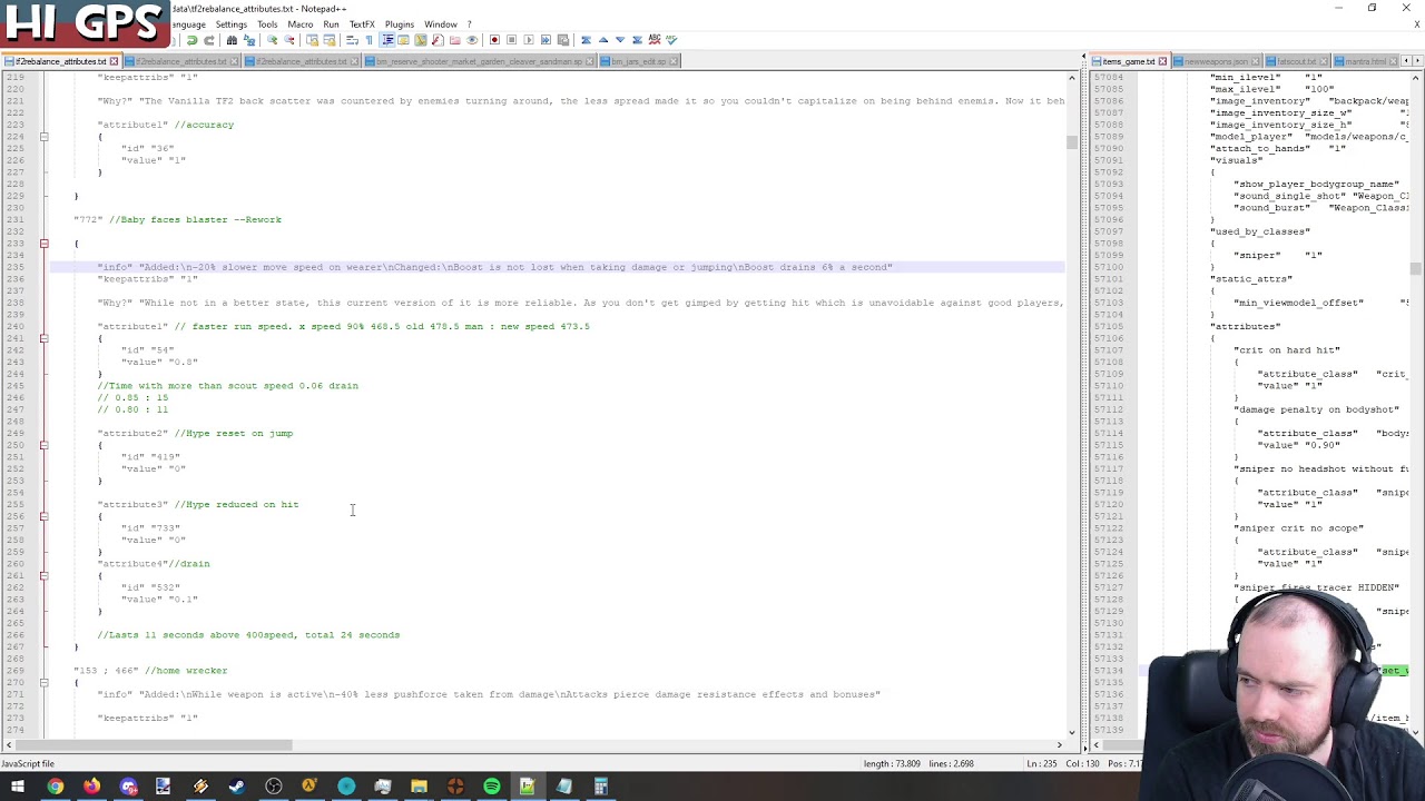 Balancing the manmelter then balancemod later