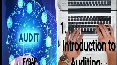 FYBAF Sem II Auditing Lesson -1 Introduction to Auditing Obj