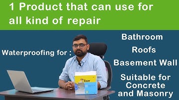 Dr. Fixit Pidifin 2k for Interior & Exterior | Waterproofing Solution