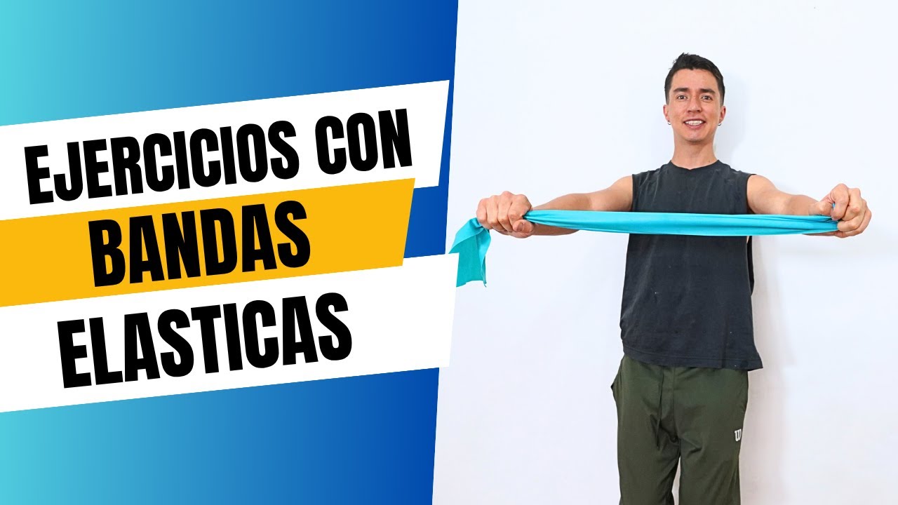 RUTINA de EJERCICIOS con BANDA ELÁSTICA para adultos mayores