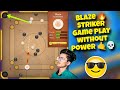 Blaze Strike Game play In carrom pool 😵 | Carrom Pool Hard Game play 🔥| Gaming Nazim
