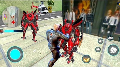 Optimus Prime Multiple Transformation Jet Robot Car Game 2020 - Android Gameplay