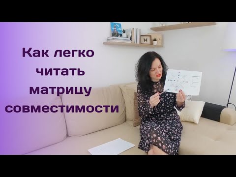 Как легко читать матрицу совместимости ❤️