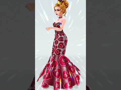 Super Stylist - Queen of Hearts Fantasy Outfit