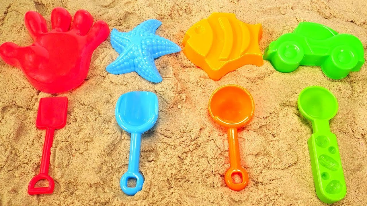 PLAYING WITH SAND TOYS 💕 Very Satisfying and Relaxing Video YouTube