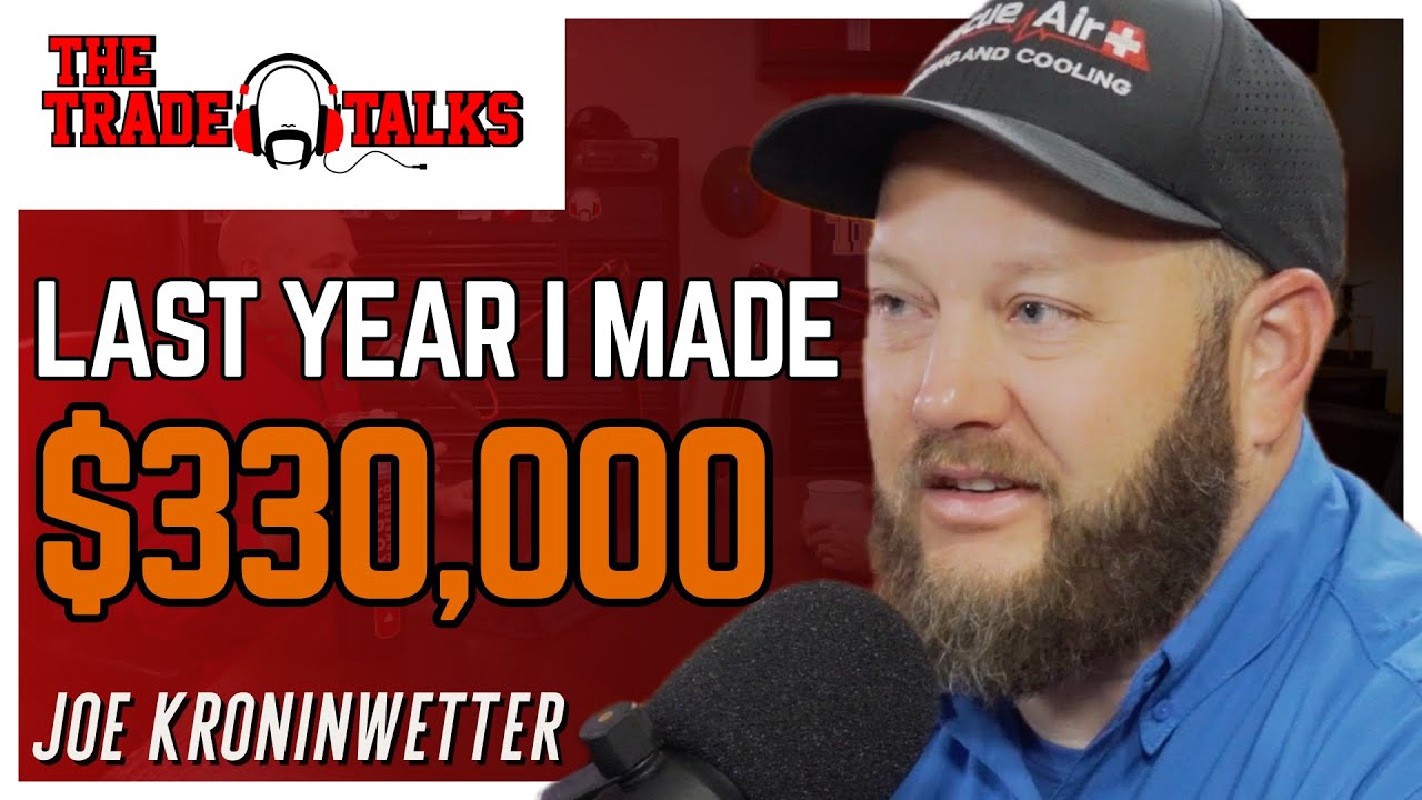 This HVAC Tech (With No College Degree) Made Over $300,000 Last Year | The Trade Talks 
