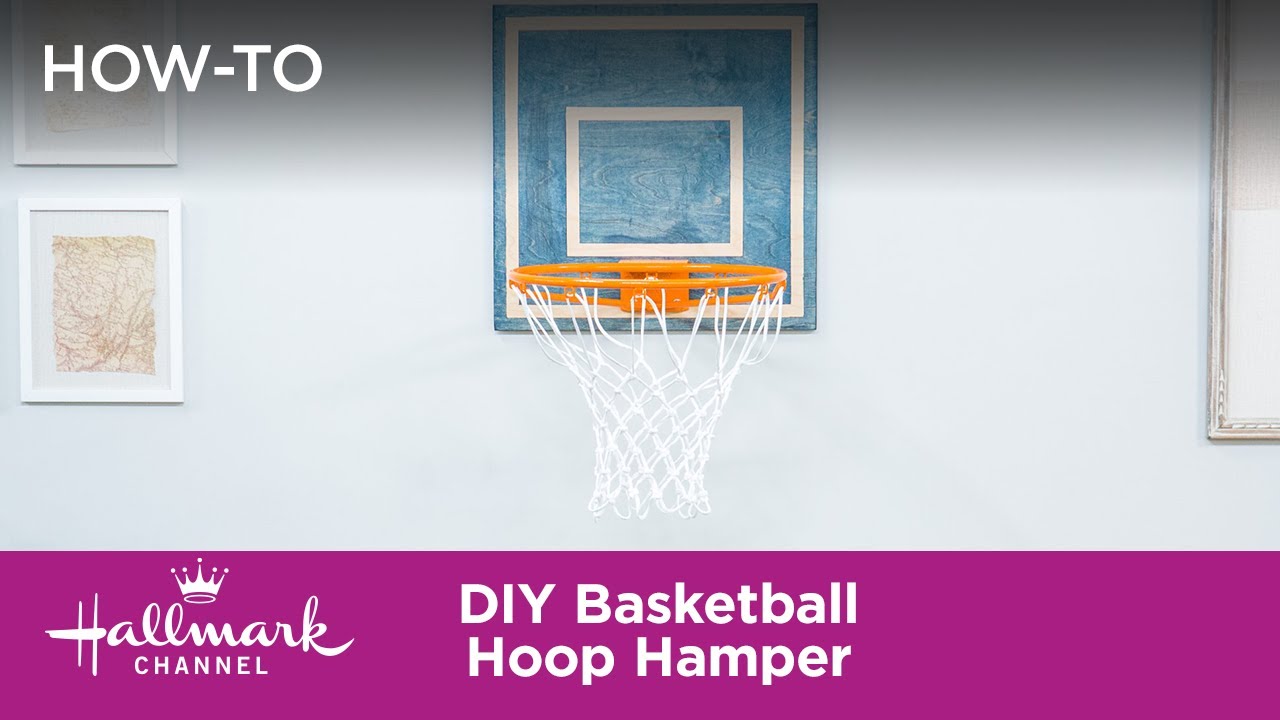 DIY Basketball Hamper - & - YouTube