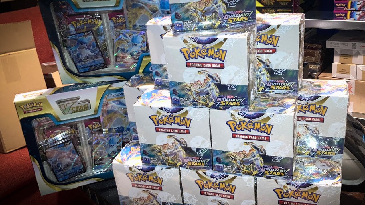 brilliant stars booster box opening Pokemon TCG: Sword & Shield and special Energy cards designed to enhance your strategic options Pokemon Sword & Shield Brilliant