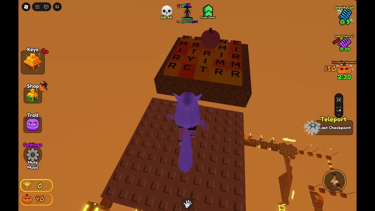 ASMR Honey Keys Tower! 🧡💛🤎