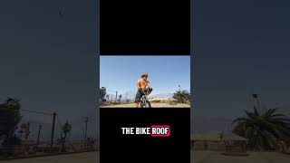 Chucks Bike roof jump #gta #gta5 #gta6 #funny #memes #bayareabuggs #chuck