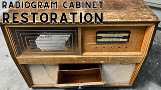 Restoration of a Vintage Radiogram Cabinet