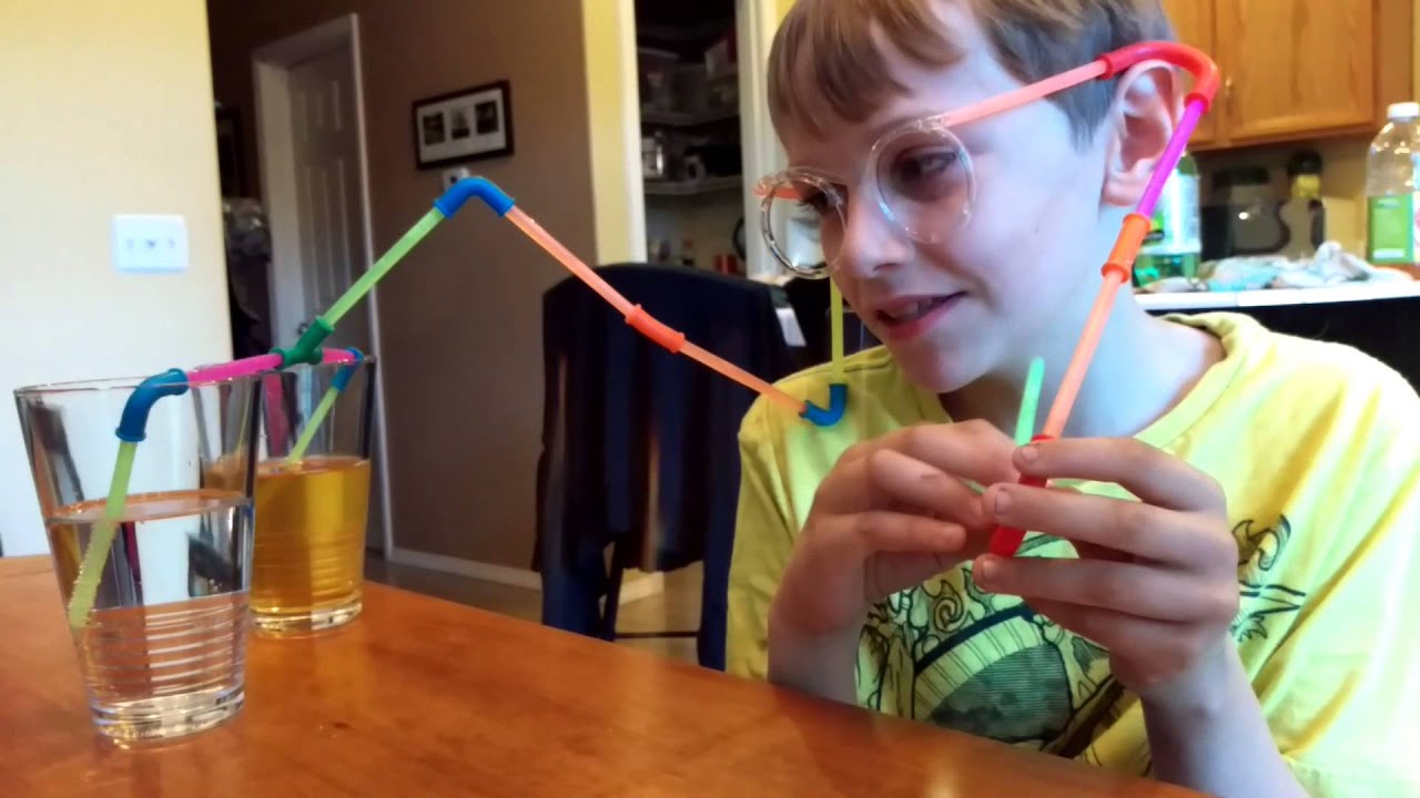 Straw glasses. Why not? YouTube
