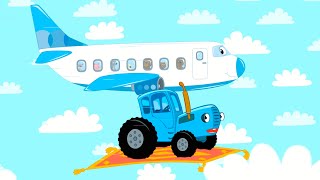 Airplane Song - Blue Tractor Kids Songs & Cartoons