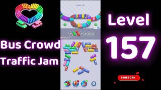 Bus Crowd Traffic Jam Level 157 | Solutionguruji | Walkthrough & Solution