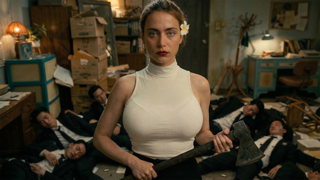 2026最新生猛爽片《天堂里的地狱》正式上线，娇弱女神被逼入绝境，化身海岛杀神强势镇压一切不服！