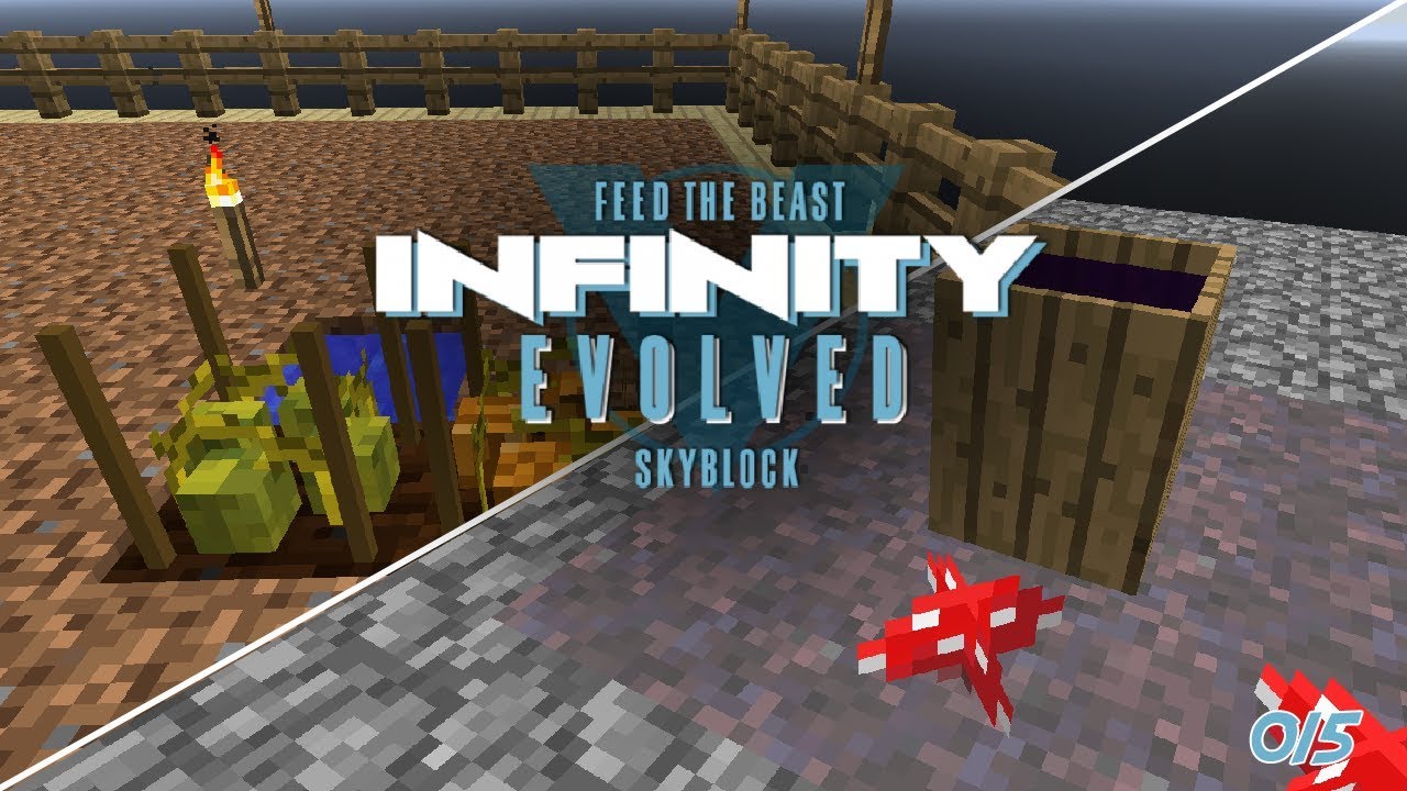 Agricraft | FTB Infinity Evolved Skyblock #015 - YouTube