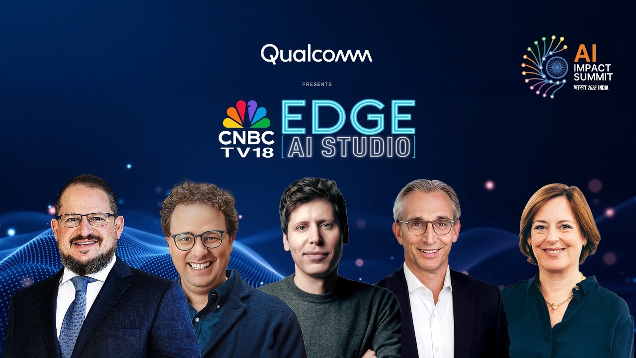LIVE: Qualcomm × CNBC-TV18 Edge AI Studio | India AI Impact Summit 2026