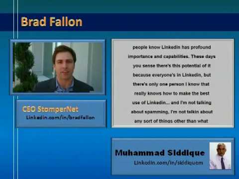 Brad Fallon CEO of Stompernet recommends Muhammad ...