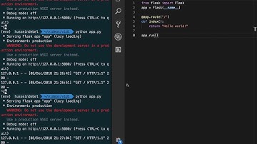 Flask 1 Introduction to Flask