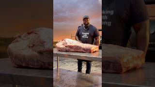 I Smoked an 800-Pound Wagyu Beef Brisket 😱🥩🔥