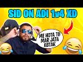 Sid reaction on adi 1v4 funny xd