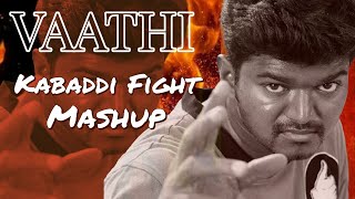 Ghilli Master vaathi Kabadi full scene Video Song | Vijay fight Mashup Tribute |vijay Bday mashup