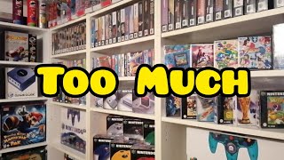 I Have Too Many Video Games I Need To Downsize #nintendo #gaming #playstation #collector #collection