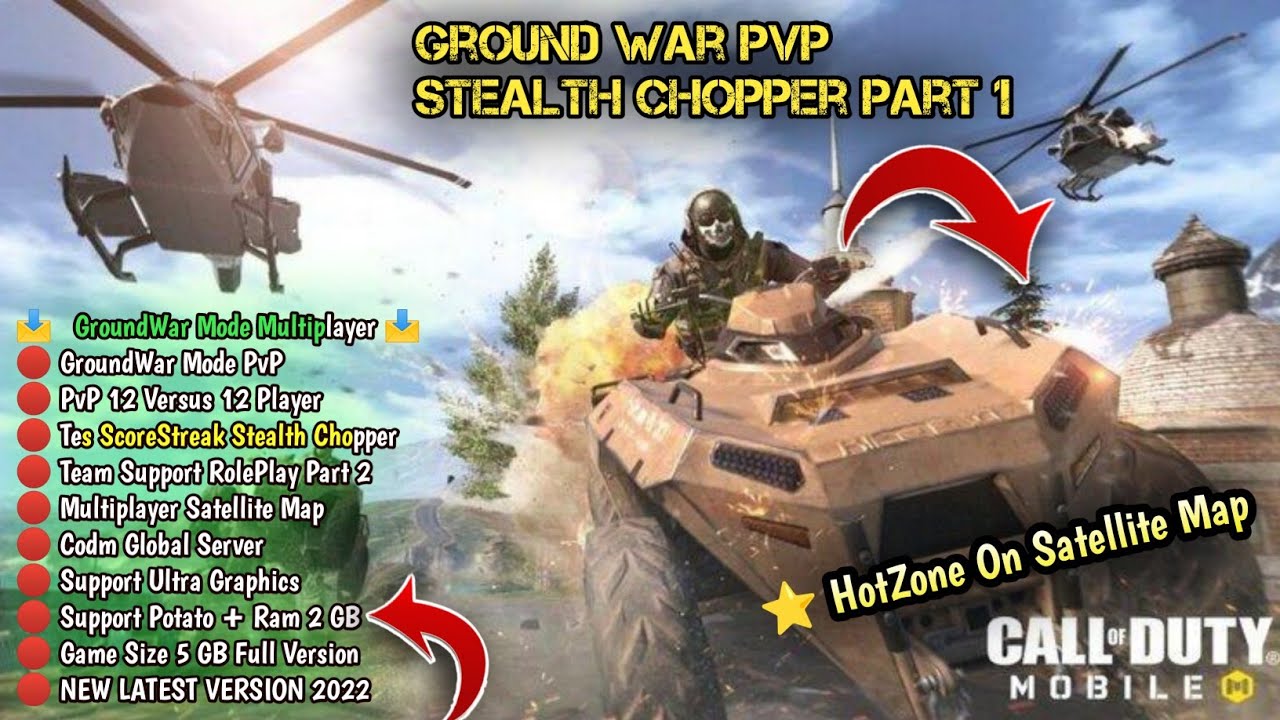 Stealth Chopper Part 2 Gameplay Codm Global