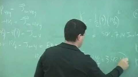 Momentum and Collisions Example 1 Part 2