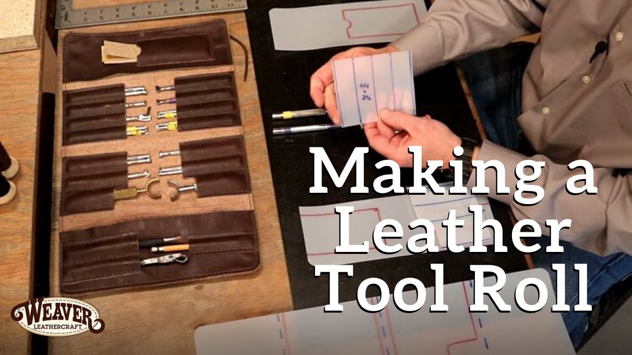 Adjustable Leather Tool Roll