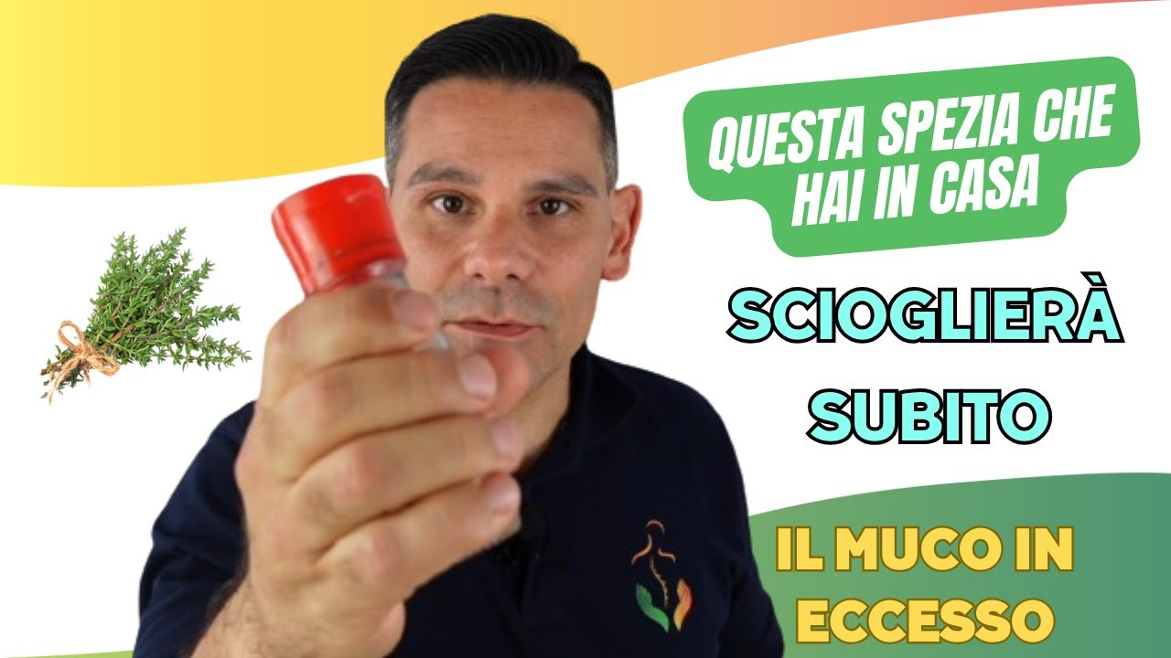 Questa spezia che hai in casa scioglierà subito il tuo MUCO in ECCESSO