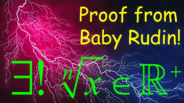 Do Unique nth Real Roots Exist? (Baby Rudin Proof Explained)