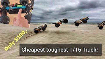 Maybe the best tiny mini monstertruck! This is GOOD! ZWN 16102 review en test