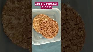 Food Journal: 7/5/23