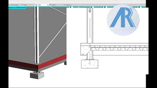 6 Ground Floor Slab and Toe Steel Frame Revit Tutorial