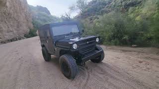 Mahindra Roxor 2022 2.5 turbo diesel.  Bulldog Cayon Arizona. 11,600 miles.  #mahindra #roxor